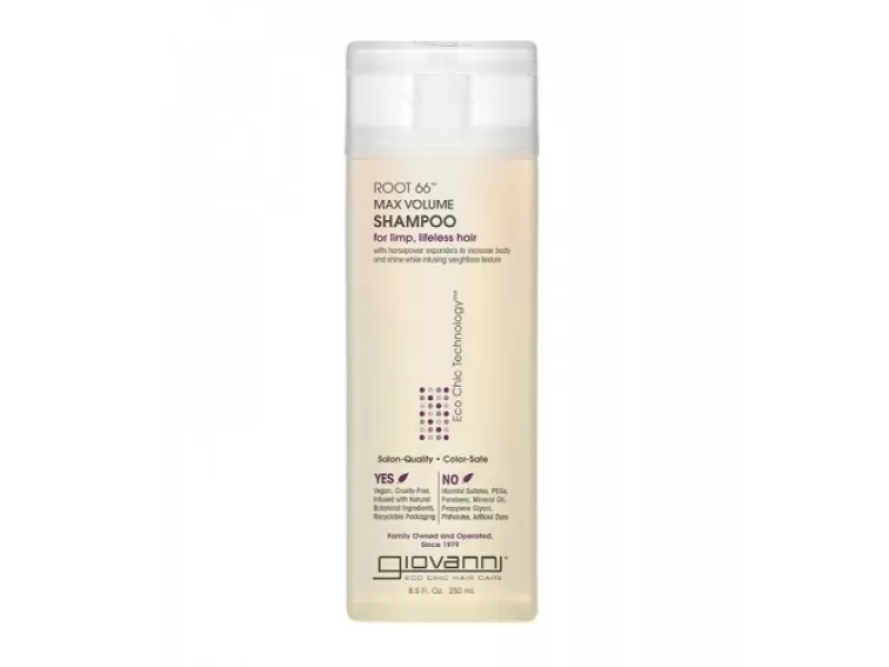 Giovanni root 66 max volume shampoo 250ml