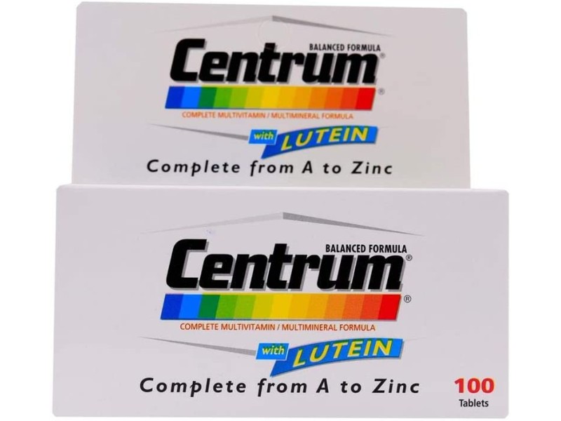 CENTRUM WITH LUTEIN 100 TABLETS