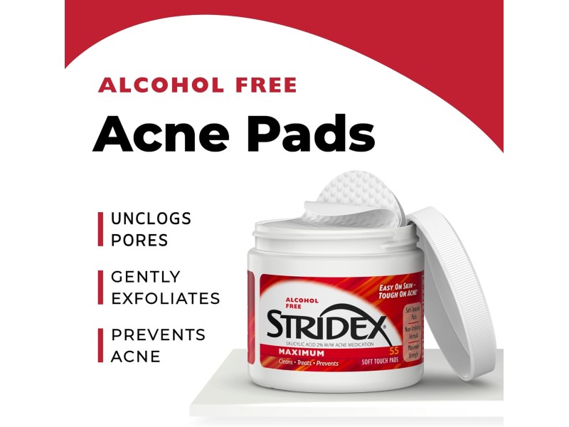 STRIDEX MAXIMUM PADS - 55 PADS