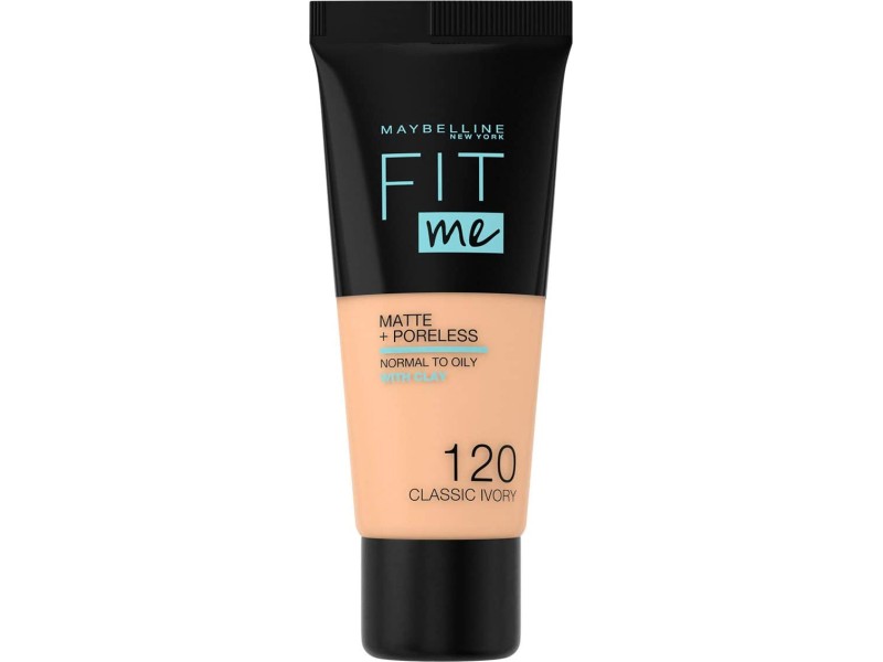 MAYBELLINE FIT ME MATTE PORELESS 120 CLASSIC IVORY