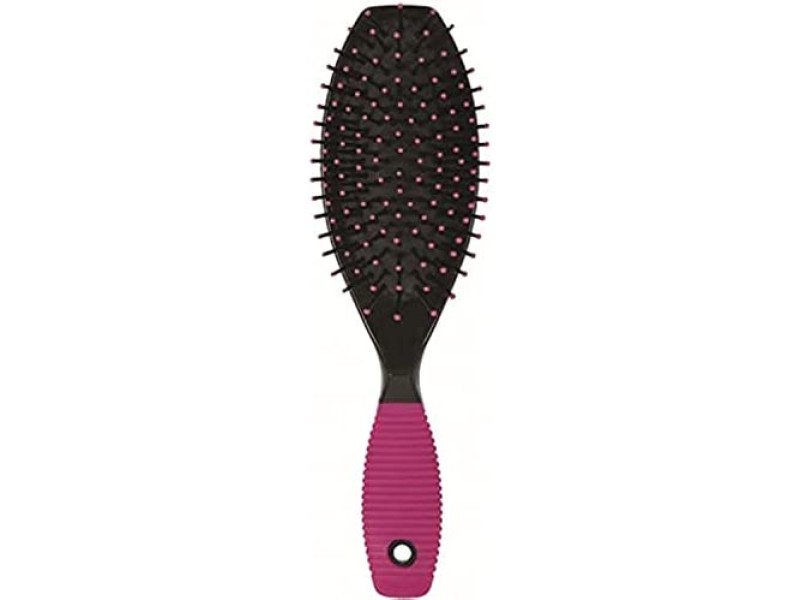 INTER-VION HAIR BRUSH WITH ROSE RUBBE 499723