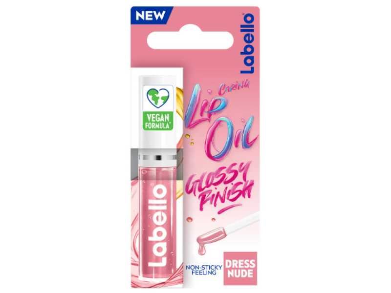 LABELLO CARING LIP OIL GLOSSY FINIS DRESS 5.5ML