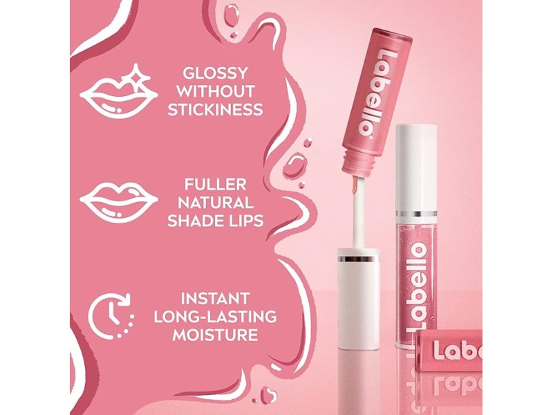 LABELLO CARING LIP OIL GLOSSY FINIS DRESS 5.5ML