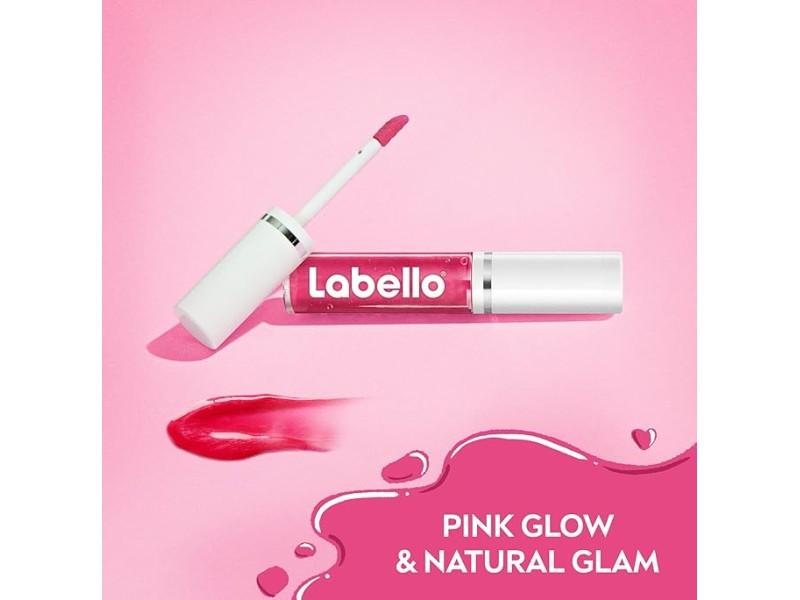 LABELLO CARING LIP OIL GLOSSY FINIS PINK ROCK 5.5ML