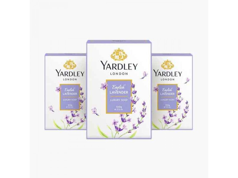 YARDLEY LUXURY SOAP ASSORTED 2+1 FREE 100G