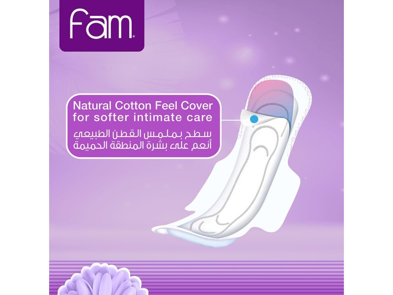 FAM FEMINININE PADSS 30X8 3D SUPER WITHOUT WINGS