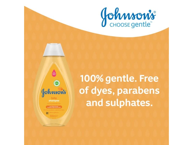 JOHNSONS 500ML BABY SHAMPOO^