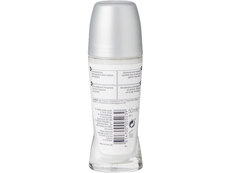 Mum deodorant roll on unperfumed 75ml Mum deodorant roll on unperfumed 75ml