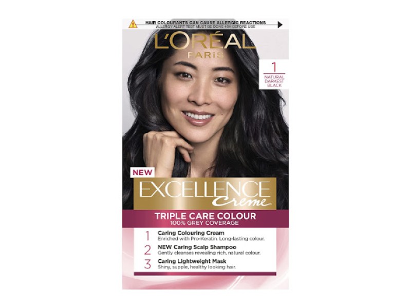 Loreal Excellence 1.01 Blackest Black