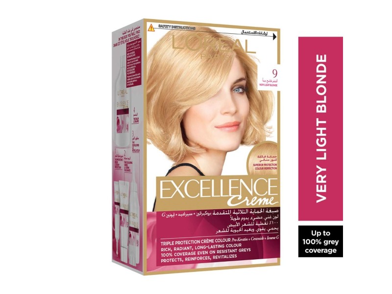 Loreal Excellence Natural Light Blonde 9 Hair Dye
