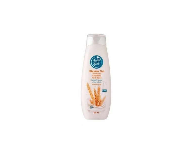 FRESH FEEL SHOWER GEL OATMEAL 750ML