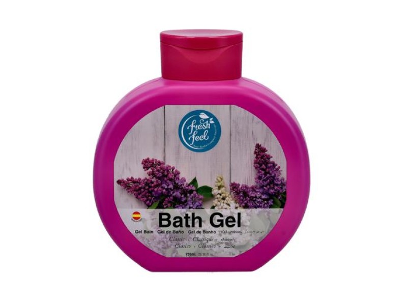 FRESH FEEL BATH GEL CLASSIC 750ML