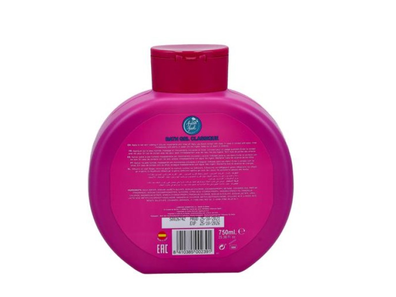 FRESH FEEL BATH GEL CLASSIC 750ML