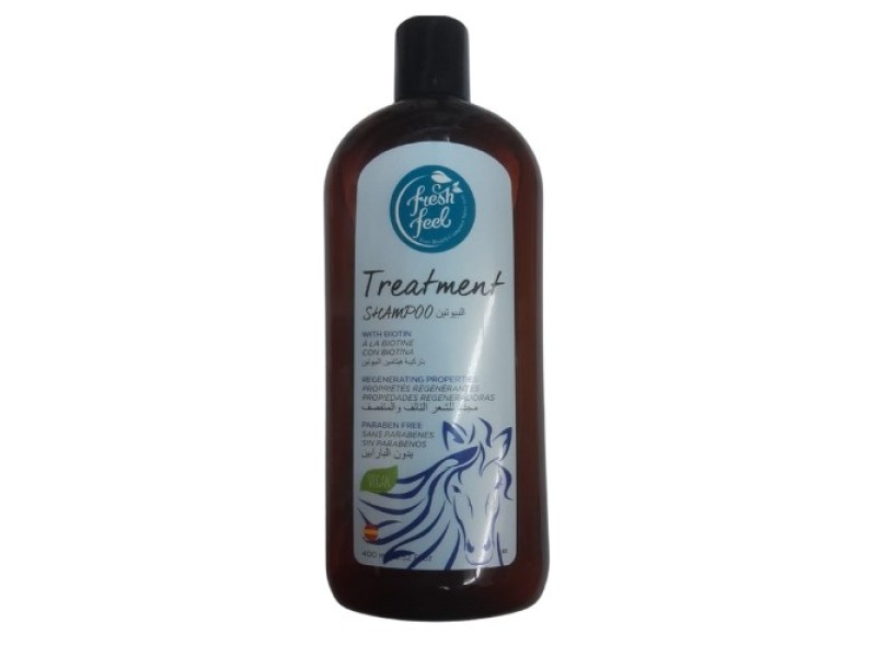 FRESH FEEL TREATMENT SHAMPOO BIOTIN EXTRACTS 400ML