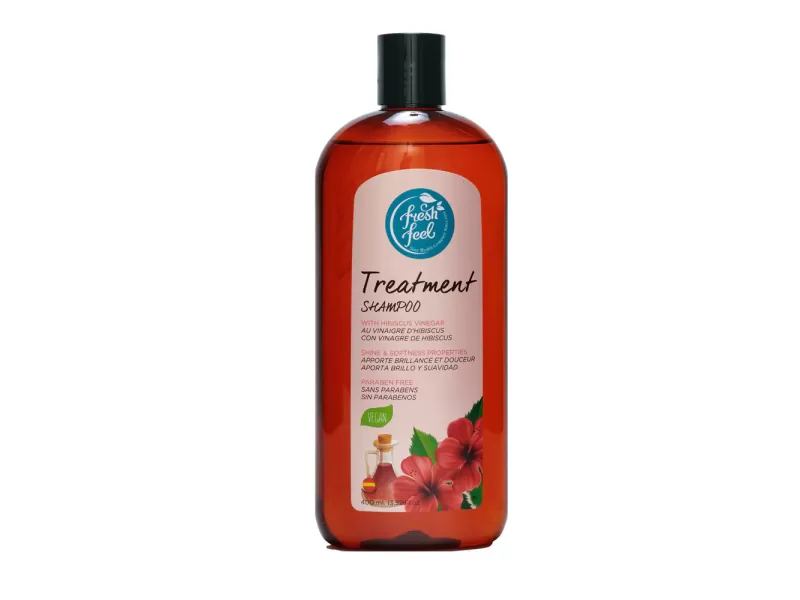FRESH FEEL TREATMENT SHAMPOO HIBISCUS VINEGAR 400ML