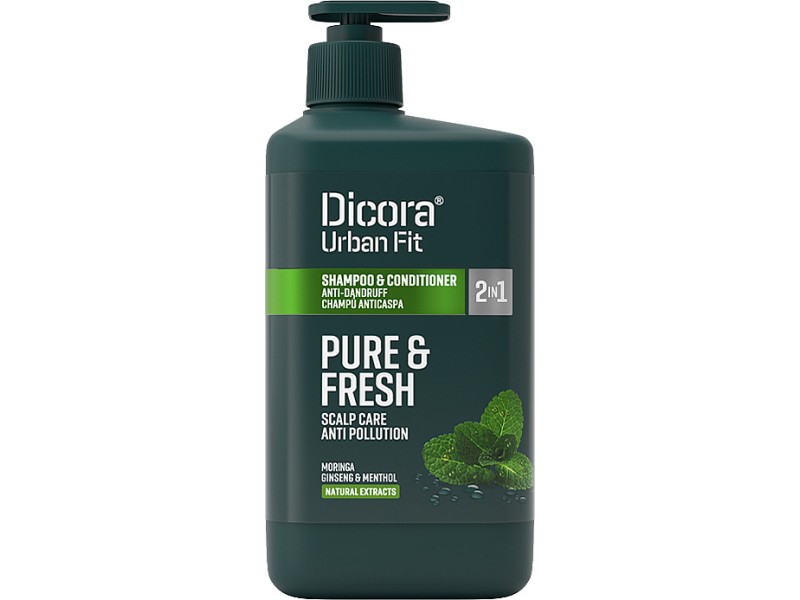 DICORA SHAMPOO 2IN1 PURE FRESH 400ML