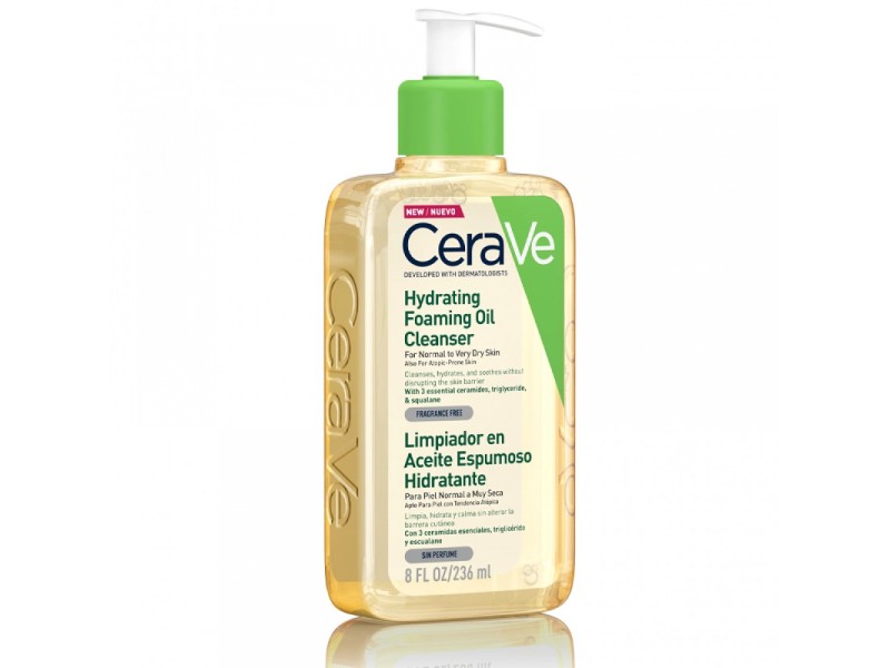 CERAVE HYDRATING FOAMING OIL CLEANSER 236ML DRYSKIN