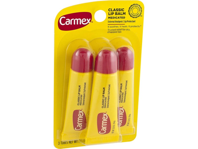 CARMEX MOISTURIZING LIP BALM CLASSIC TRIPLE FORCE 3PCS