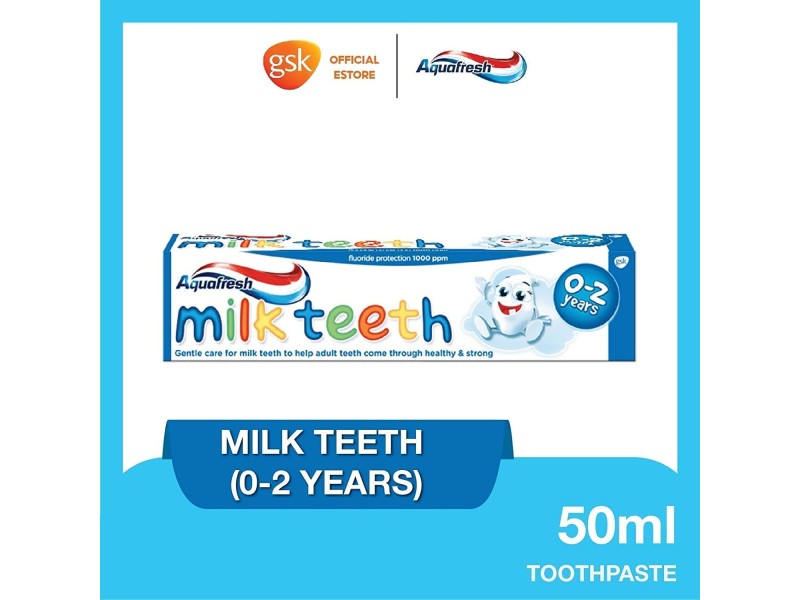 AQUAFRESH KIDS T/PASTE 50ML BABY MILK TEETH 0-2