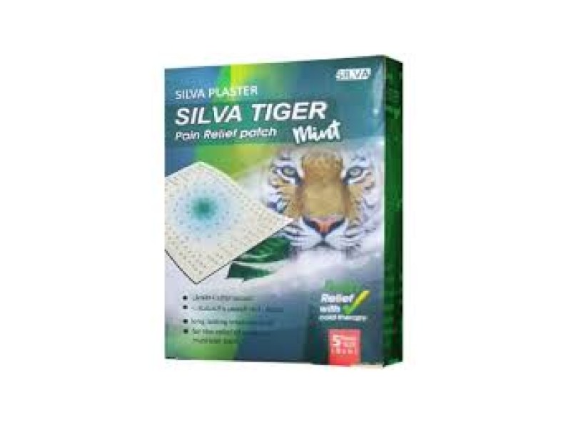 SILVA TIGER RELIF PATCH MINT (9X6) 5PIECES P-029