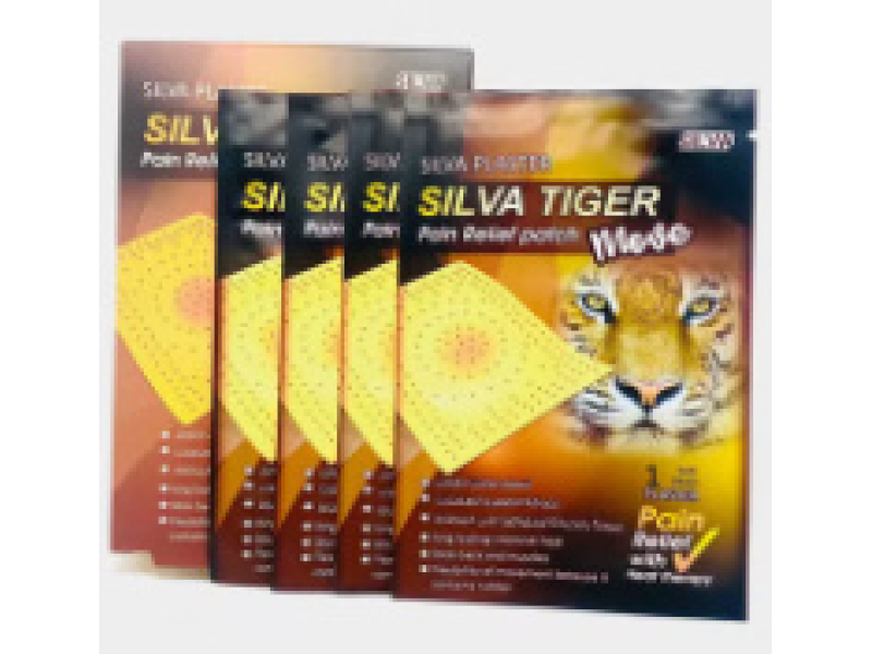 SILVA TIGER RELIF PATCH MOVE (9X6) 4PIECES P-031