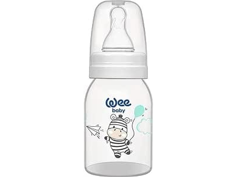 WEE BABY FEEDING BOTTLE 125ML(0-6M) CLASSIC C851