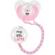 WEE BABY PACIFIER & HOLDER SET (6-18M) C372