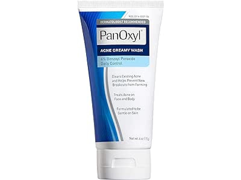 PANOXYL ACNE CREAMY WASH 4% BENZOYL 170G
