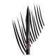 NYX LIFT & SNATCH BROW TINT PEN FEUTRE BLACK LAS10