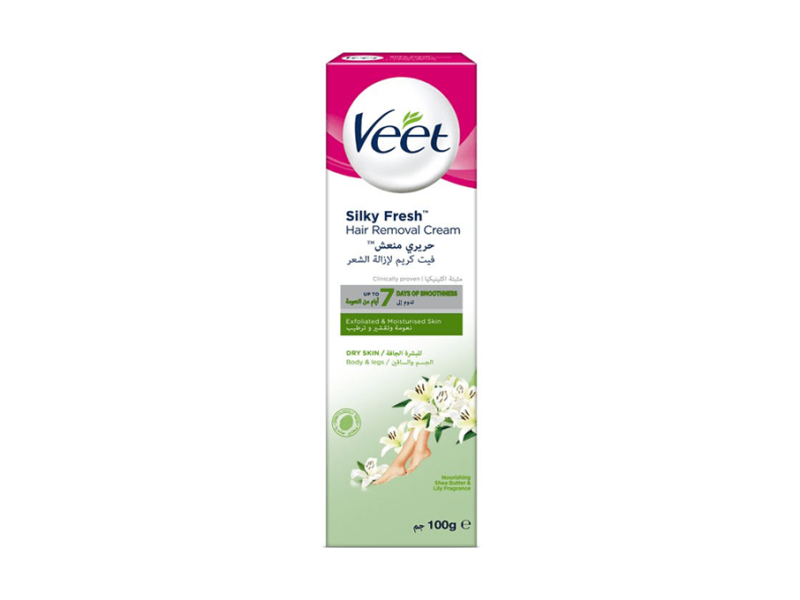 Veet Hair Removal Cream Dry Skin 100ml Veet Hair Removal Cream Dry Skin 100ml