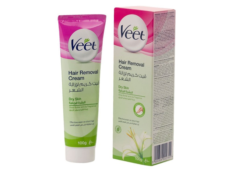 Veet Hair Removal Cream Dry Skin 100ml Veet Hair Removal Cream Dry Skin 100ml