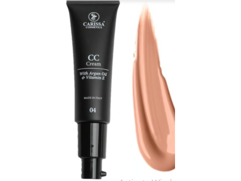 CARISSA CC CREAM ARGAN OIL & VITAMIN E NO4 30ML