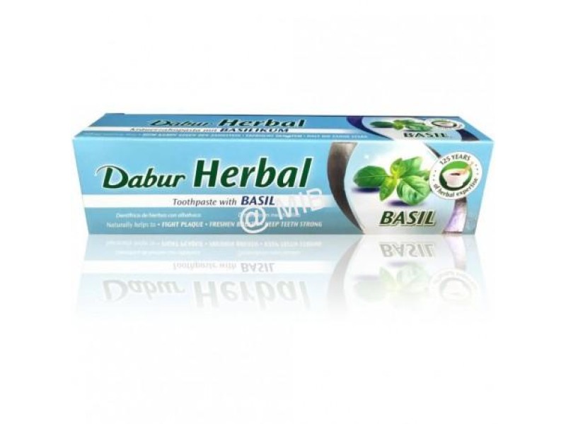Dabur herbal basil toothpaste 150gm