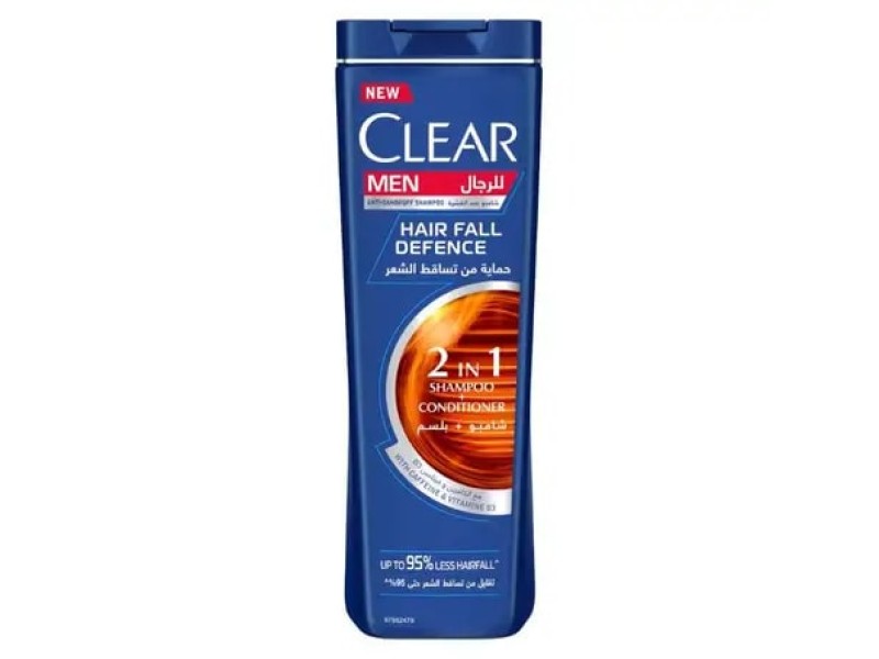 Clear hair fall defense & anti dandruff shampoo 400ml