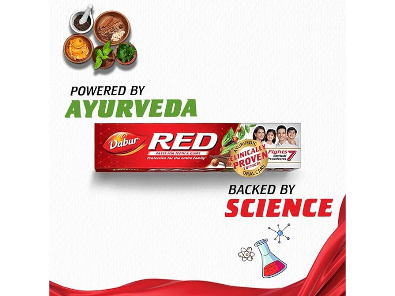 Dabur red toothpaste 200gm