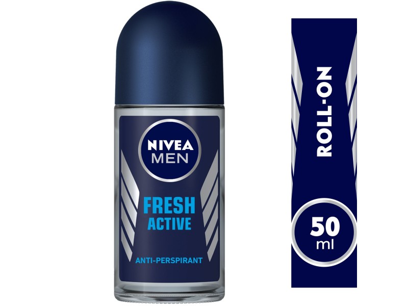 Nivea men fresh active deodorant roll on - 50ml