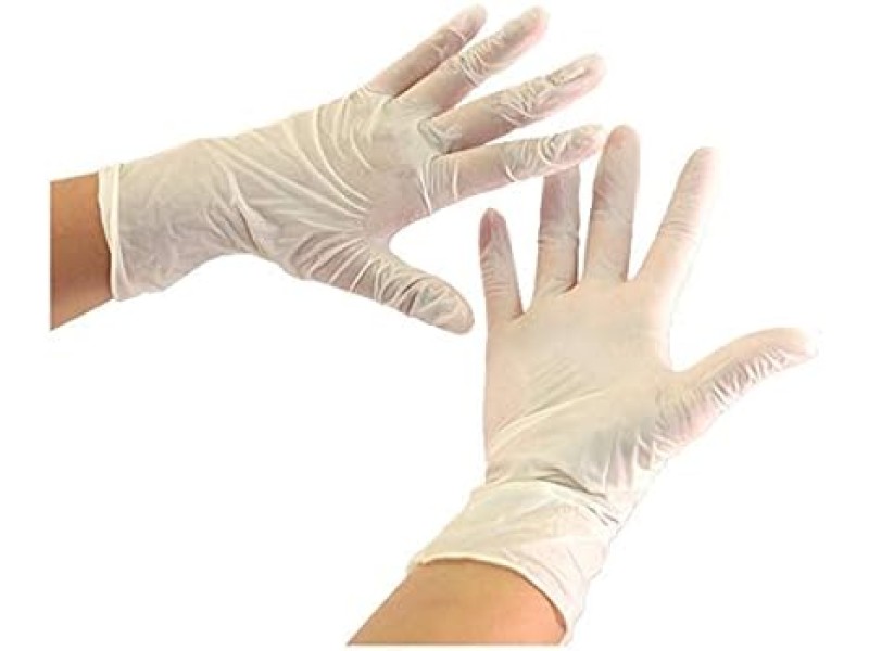 WEEL GUARD LATEX GLOVE SMALL 100PCS