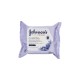 Johnsons Face Care Wipes 25s Pampering
