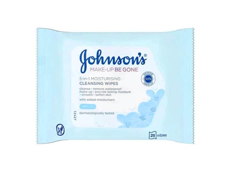 Johnsons Face Care Wipes 25s Pampering