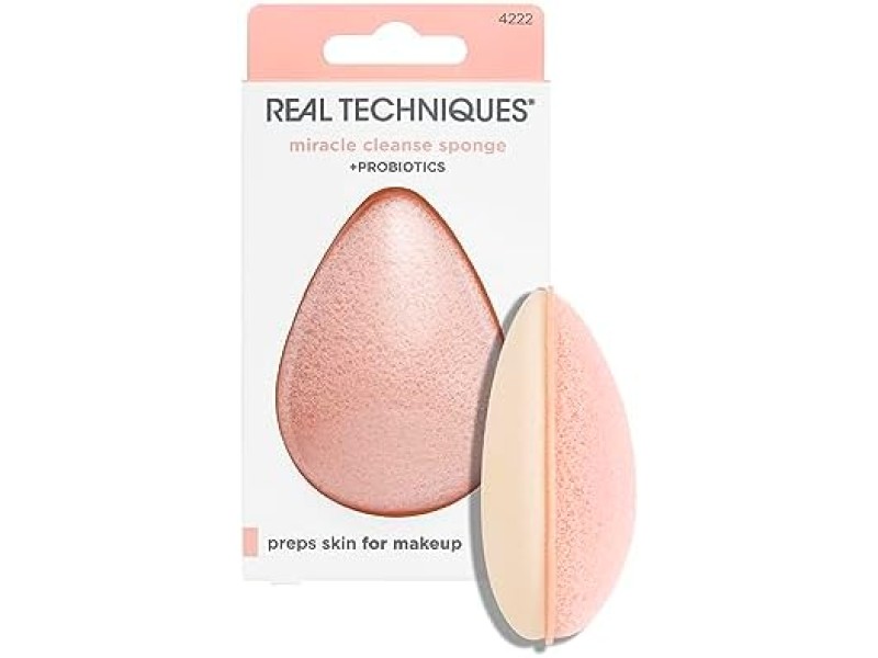 REAL MIRACLE CLEANSE SPONGE PURIFY EXFOLIATE N-4222