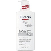 EUCERIN BABY WASH & SHAMPOO FRAGRANCE FREE 400ML