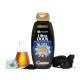 Garnier ultra doux with black charcoal and black seed oil shampoo 600ml