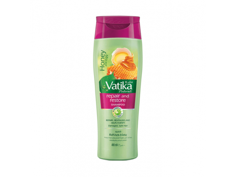 Vatika shampoo 400ml honey repair restore