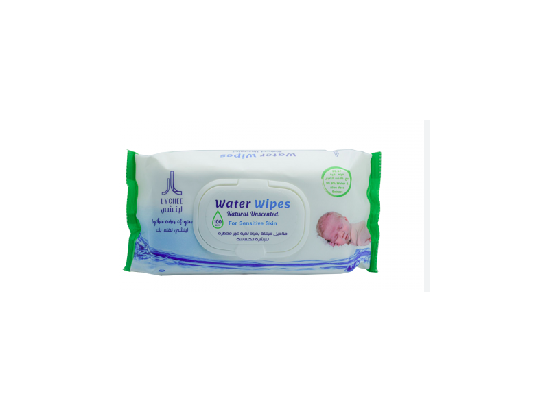 WATER WIPES UNSCENTED 100 WIPES 5652
