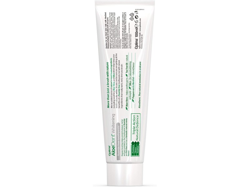 Aloedent toothpaste whitening 100ml