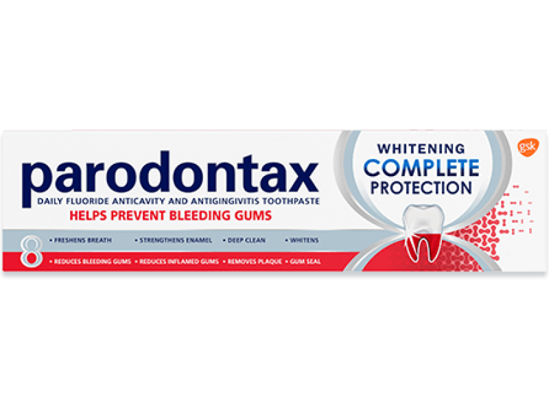 Parodontax tooth paste 75ml white complete protection