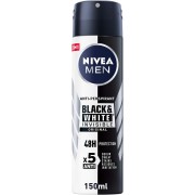 NIVEA DEO SPRAY 150ML MEN BLACK&WHITE^