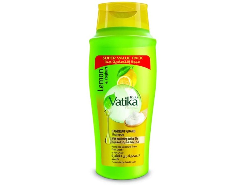 Vatika shampoo 700ml dandruff guard lemon