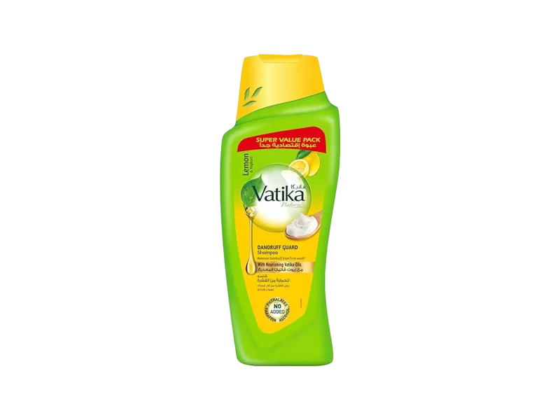 Vatika shampoo 700ml dandruff guard lemon