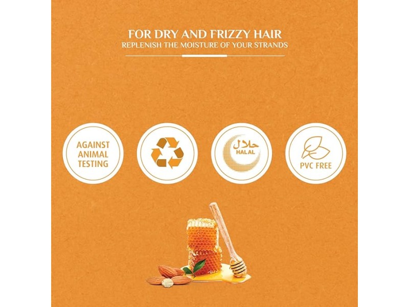 Vatika shampoo 700ml  almond honey moist treat